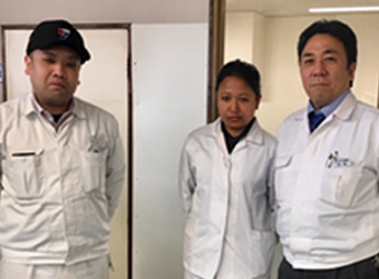 自分にできることを一生懸命にやっている姿に「雇用をしてよかった」と感じます